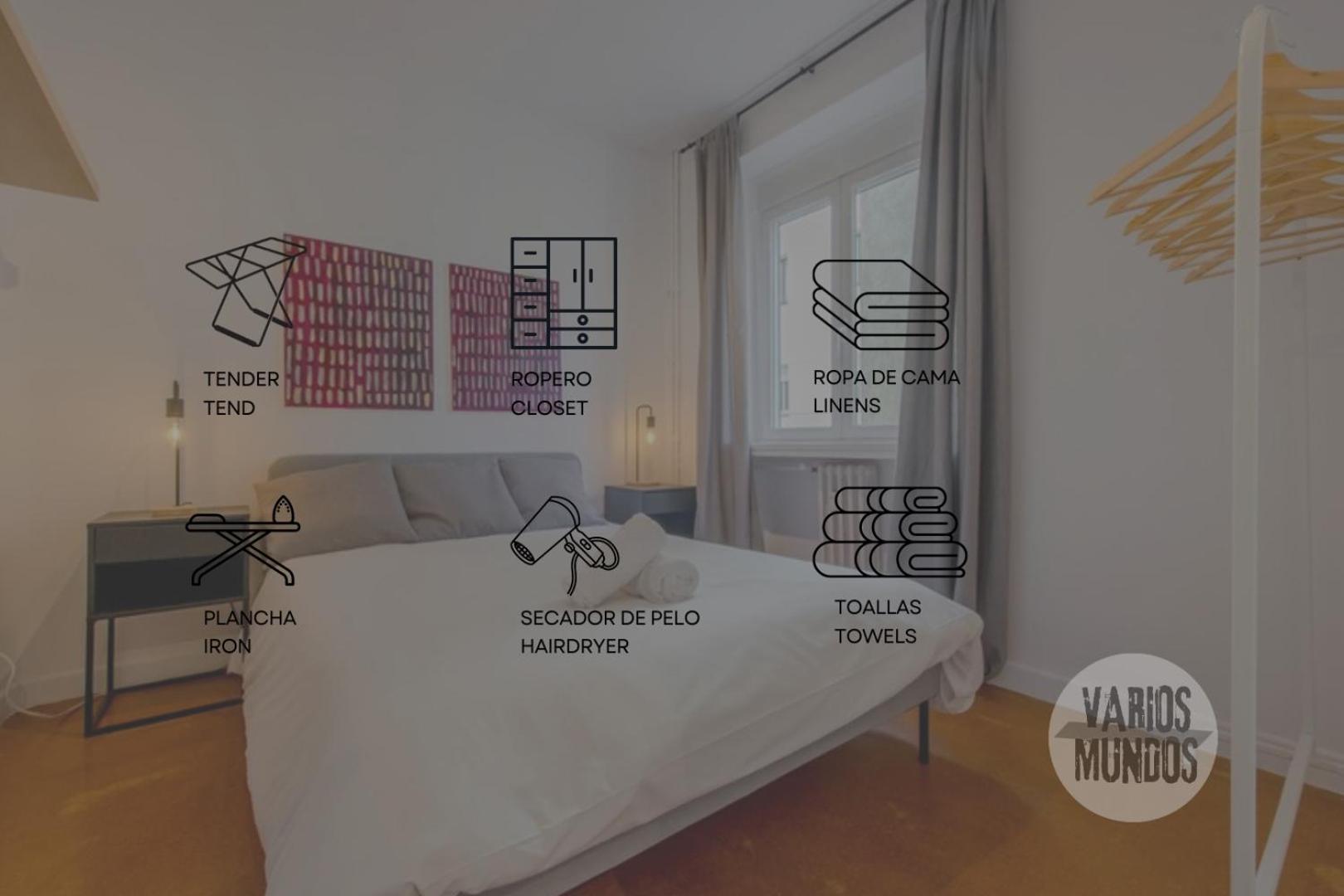 Classic Apt 7Pax En La Latina-Centro De Madrid Exterior foto